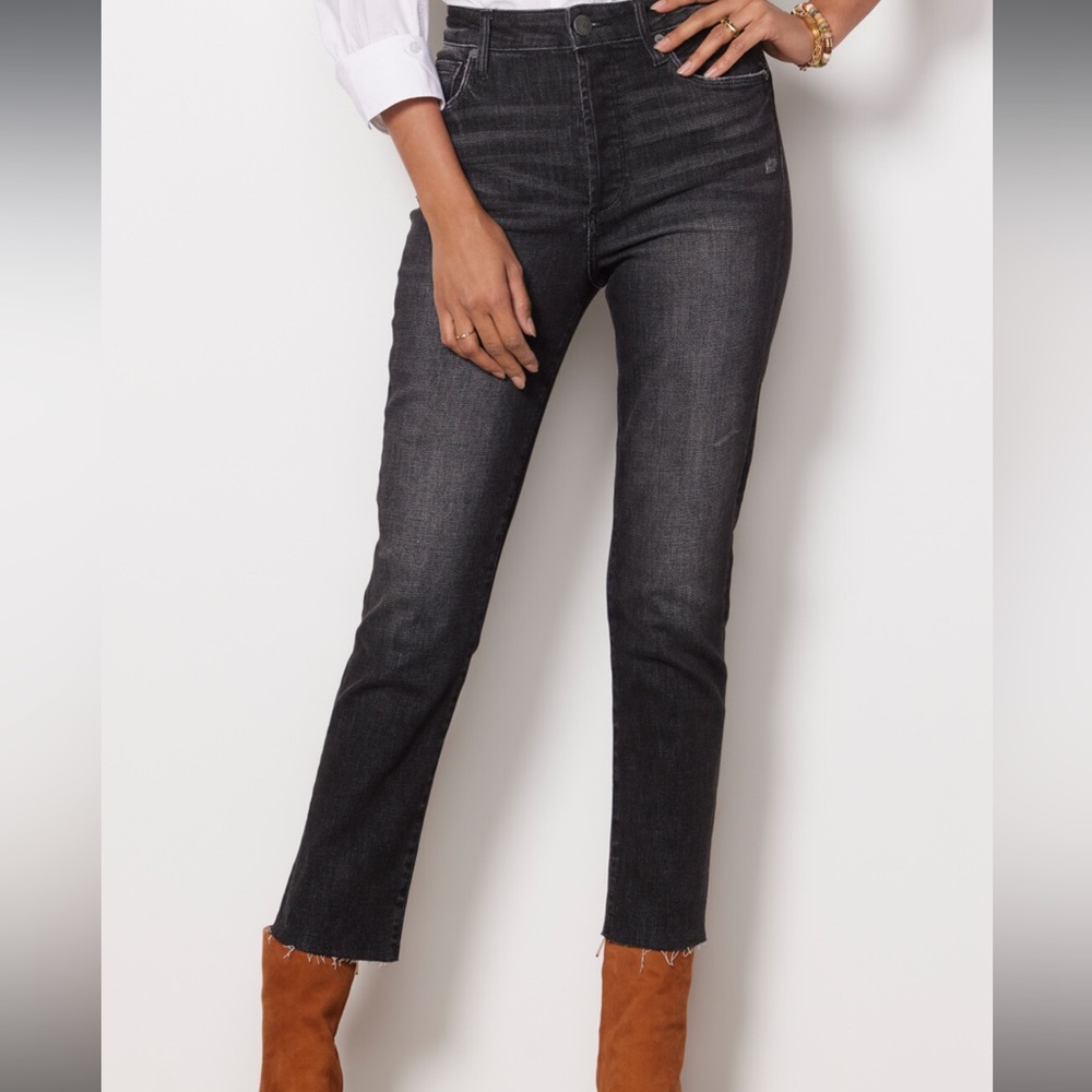 High Rise EVER Straight Jean Evereve